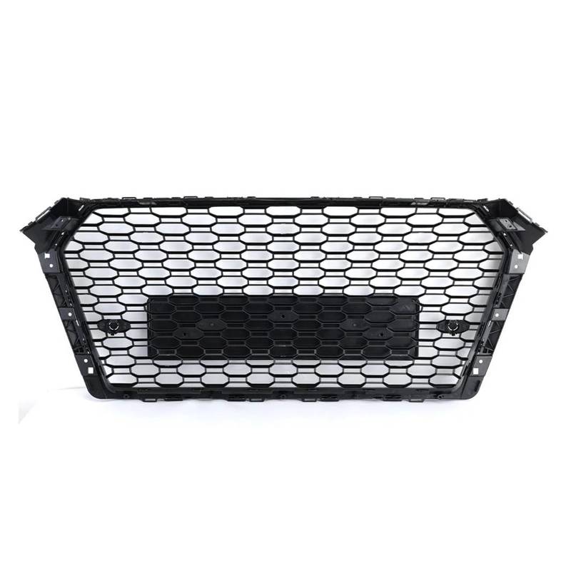 Auto-Frontgrill Für A4 Avant S4 S-line B9 2017 2018 2019 EU-Version Renngrills Frontstoßstange Mesh Wabengitter Sechskantgrill Frontstoßstangengrill von FNERRMEVC