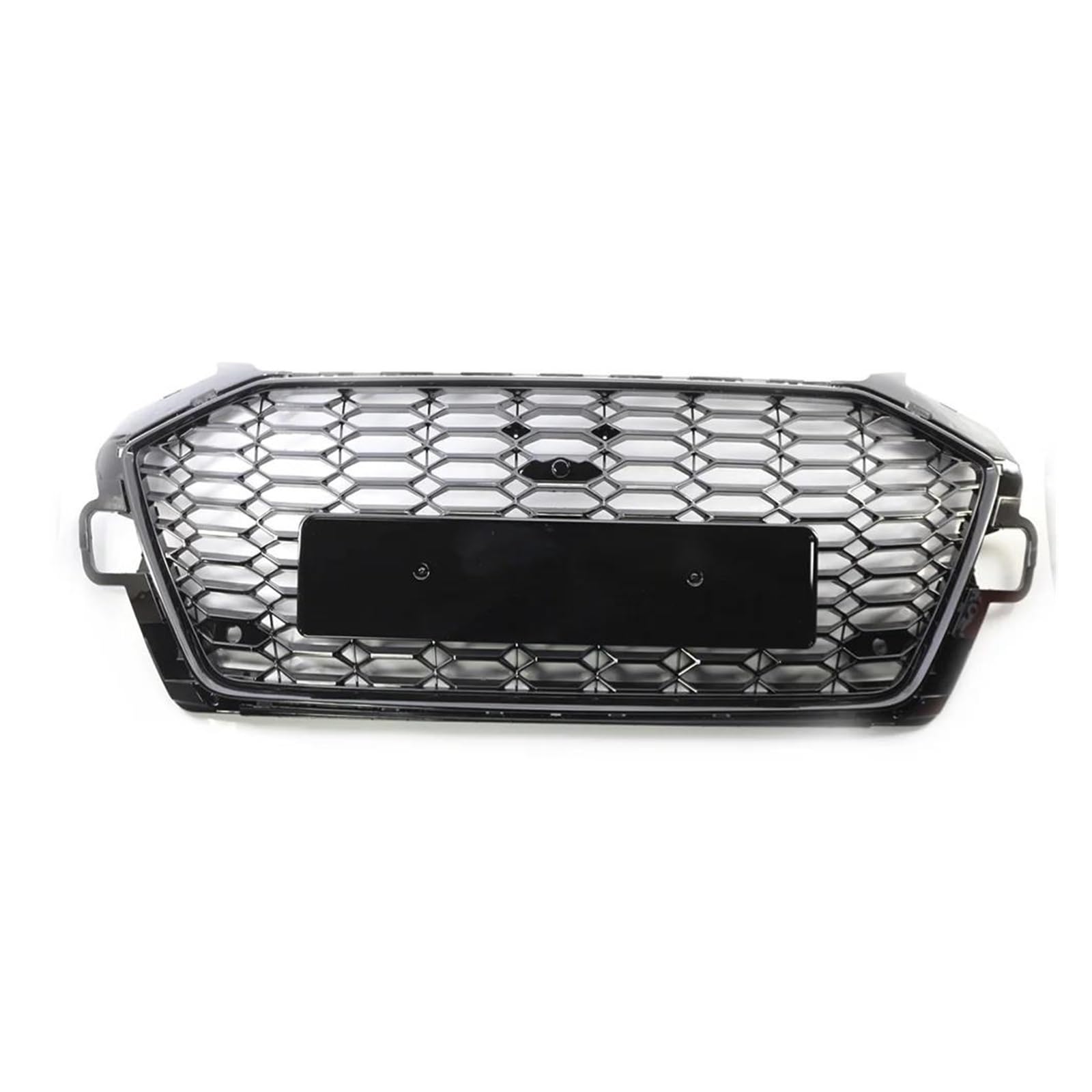 Auto-Frontgrill Für A4 B9.5 S4 2020 2021 2022 Glänzend Schwarz Wabengitter-Frontgrill Stoßstangengitter, Mädchen Frontstoßstangengrill von FNERRMEVC