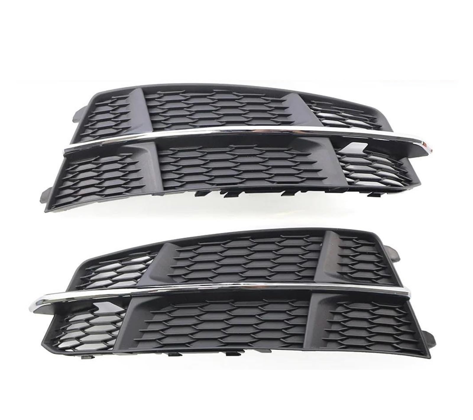 Auto-Frontgrill Für A6 C7 S-Line 2014 2015 2016 2017 2018 Schwarz Verchromter Unterer Kühlergrill Für Die Vordere Stoßstange 4G0807681AN 4G0807682AN Frontstoßstangengrill von FNERRMEVC