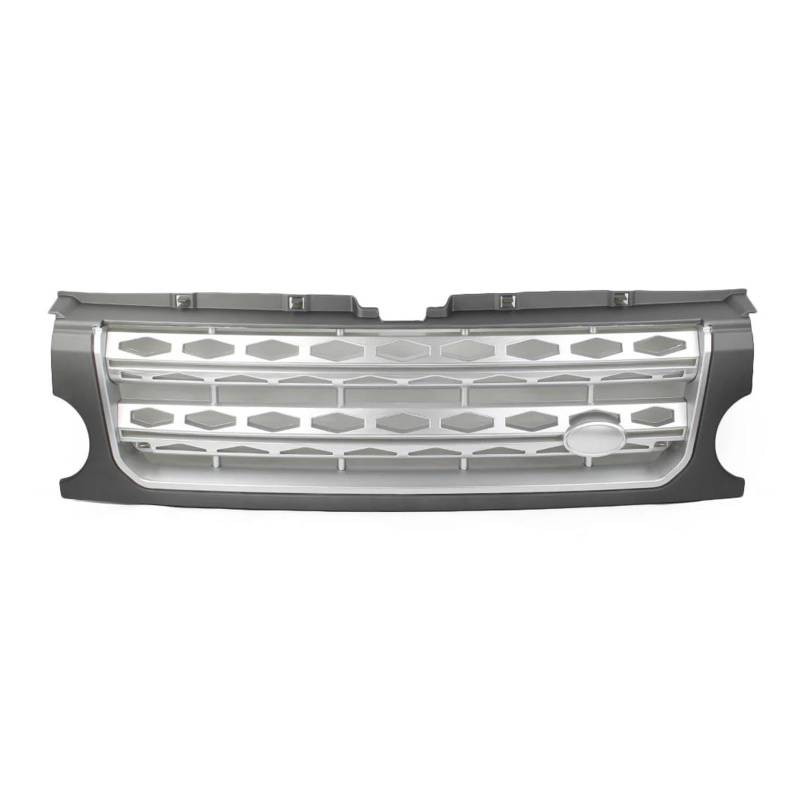 Auto-Frontgrill Für L&and R&over Für Discovery LR3 2005 2006 2007 2008 2009 Auto-Frontgrill Stoßstange Wabengitter-Grill Frontstoßstangengrill(Grau) von FNERRMEVC