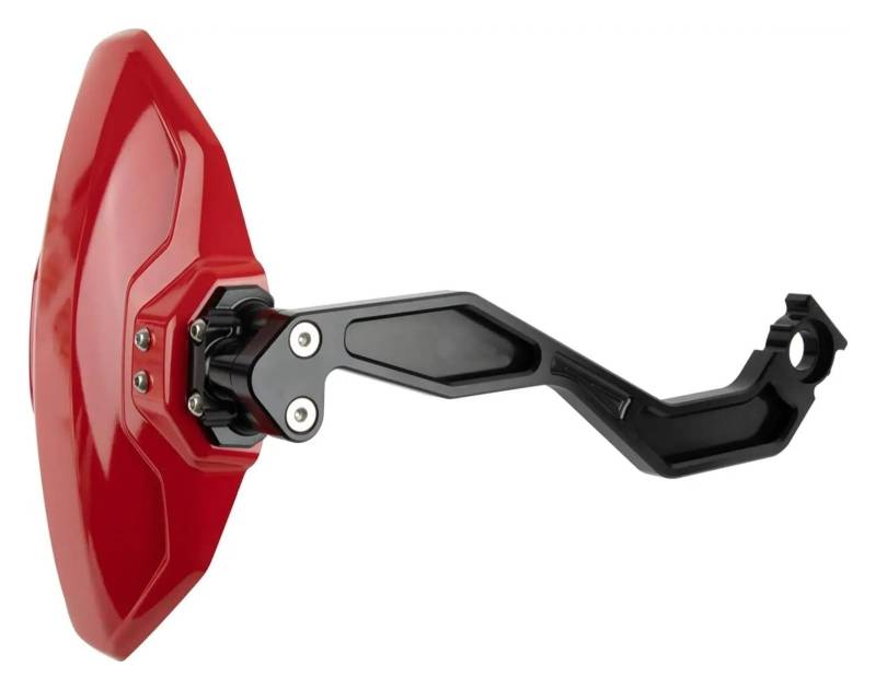 Motorrad Kennzeichenhalter Für CB650R CB650F Alle Baujahre Motorrad-Hinterkotflügel Rad-Spritzschutz Fender Mit Oder Ohne Kennzeichenhalter Motorrad Kotflügel Eliminator(Rot,A) von FNERRMEVC