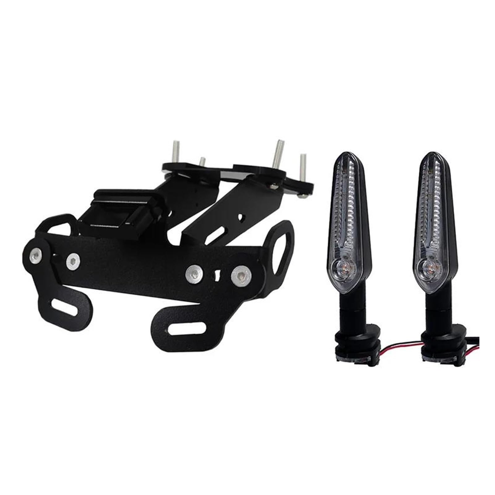 Motorrad Kennzeichenhalter Kennzeichenhalterung Für Hinteren Kotflügel Des Motorrads Für Y&amaha MT-09 MT09 Für MT 09 SP 2021 2022 Kennzeichenhalterrahmen Heckaufhänger Motorrad Kotflügel Eliminator(A von FNERRMEVC