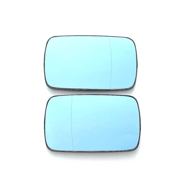 Auto blau Weitwinkel beheiztes Spiegelglas, für BMW 3 E36 (1990-1998) / 5 E34 (1988-1995) / 5 E39 (1996-1997) / E46 (1998-2005) von FOJRHGFK