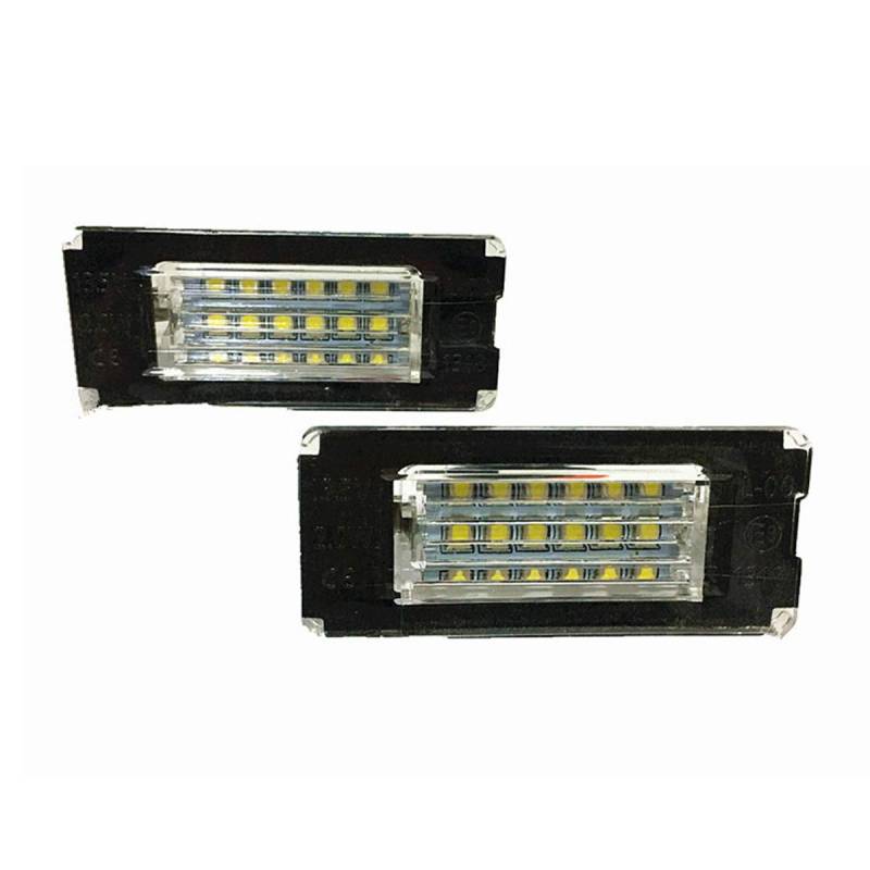 FOLGEMIR TOP LED Kennzeichenbeleuchtung, Nummernschilder 6000K Weiss, CE, fehlerfrei für Clubman R55 / Cooper R56 R57 R58 R59 von FOLGEMIR