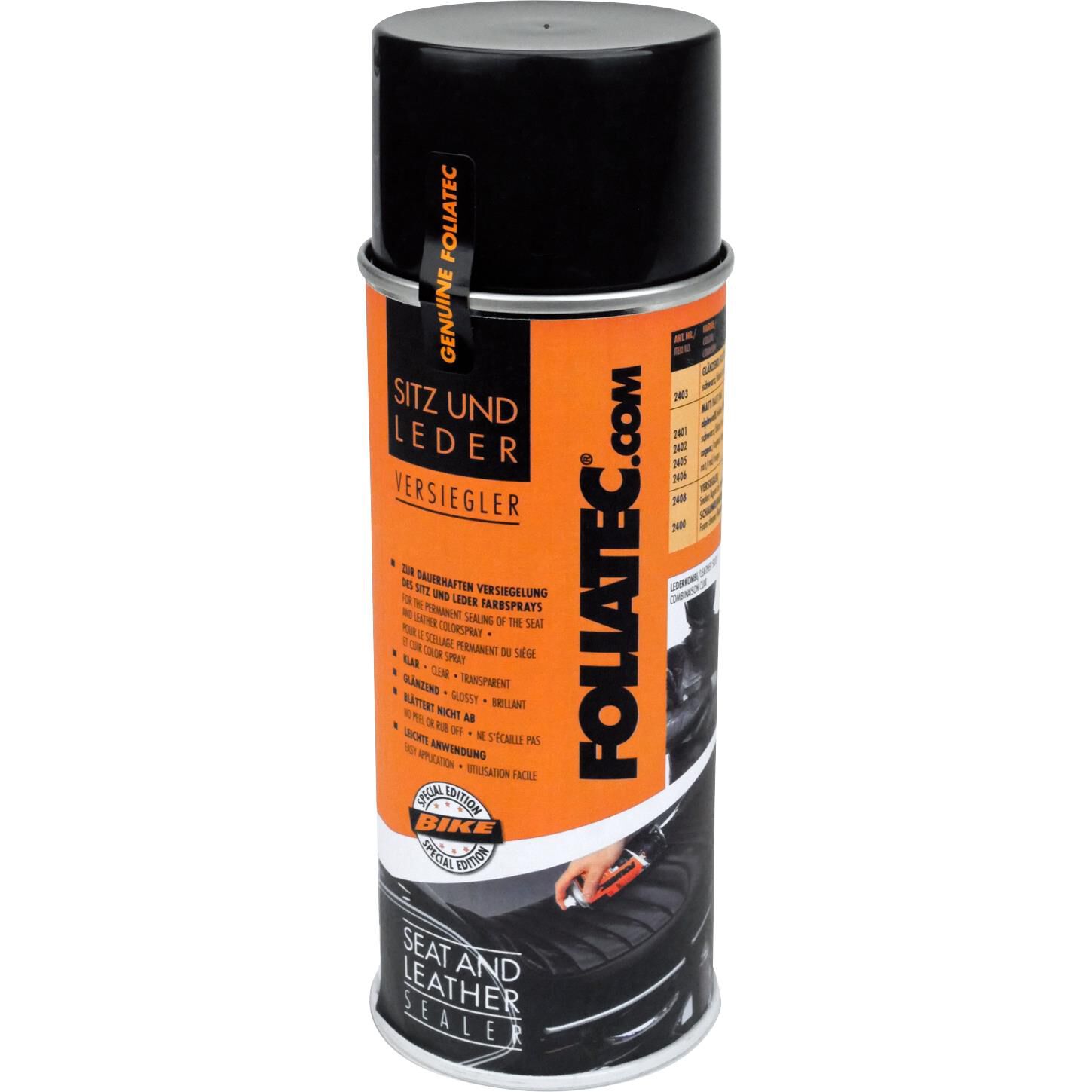 FOLIATEC Sitz und Farbspray Versiegler 400 ml von FOLIATEC