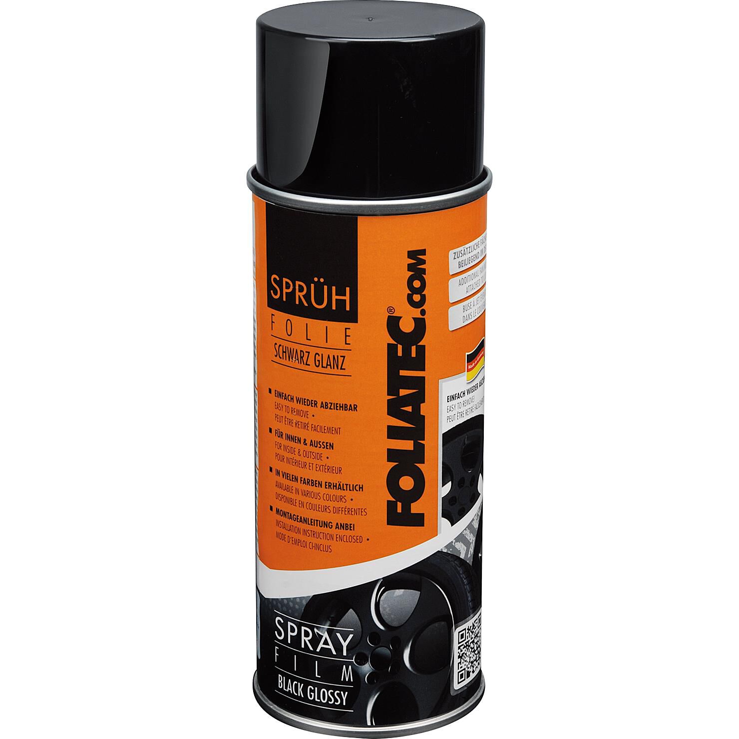 FOLIATEC Sprüh Folie 400 ml schwarz von FOLIATEC