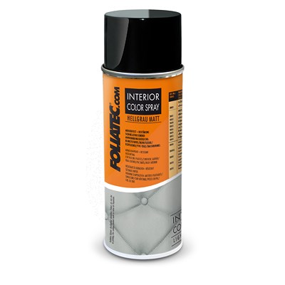 Foliatec 400 ml Interior Color Spray, hellgrau matt von FOLIATEC