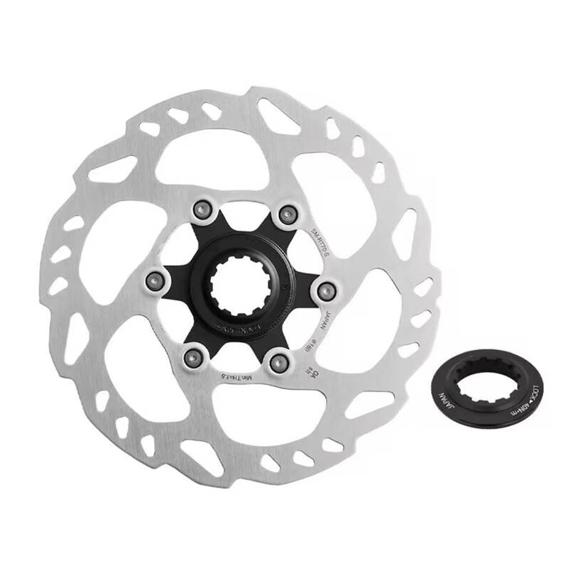 Fahrradscheibenbremsrotor 140/160/180/203mm Bike Brems Rotoradapterherdlock/6 Bolzen Scheibenbremsbremsrotor Einfach Zu Installieren von FOLODA