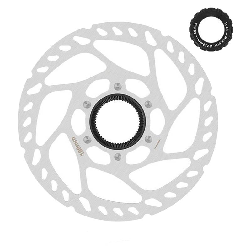 Mountain Bike Center Lock Rotor Hydraulic Centerlock Scheibe Bremsbremsrotor 140 Mm 160 Mm 180 Mm 203 Mm Fahrrad Centerlock Rotor von FOLODA