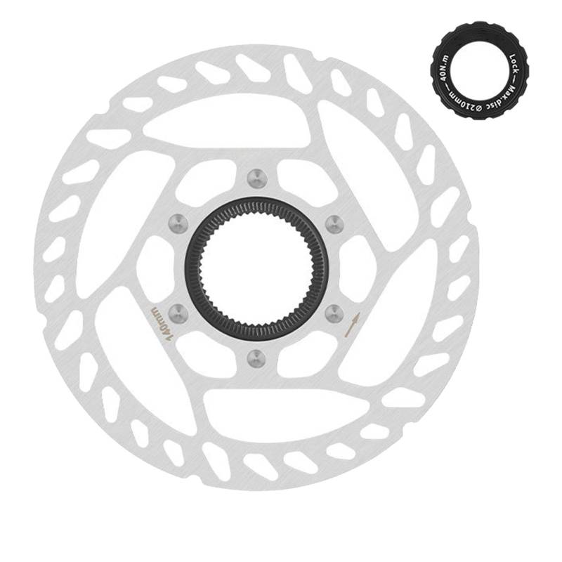 Mountain Bike Center Lock Rotor Hydraulic Centerlock Scheibe Bremsbremsrotor 140 Mm 160 Mm 180 Mm 203 Mm Fahrrad Centerlock Rotor von FOLODA