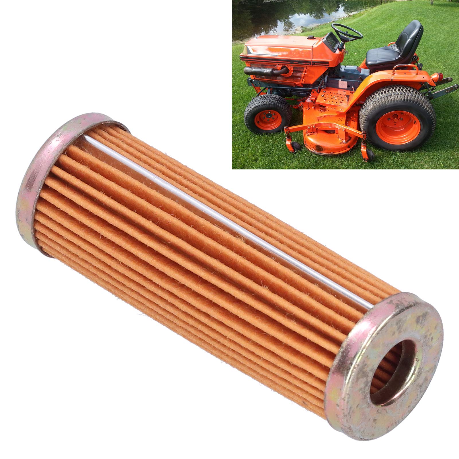 FOLOSAFENAR Kraftstofffilter für Kubota Hochwertiger Filter Kraftstofffilter Anspruchsvolle Verarbeitung für Kubota B2150 / B2400 / B2710 / B4200 / B5100 / B5200. von FOLOSAFENAR