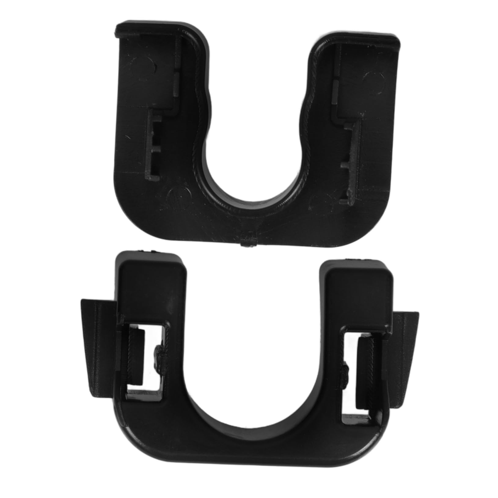 FONDOTIN 2 Stück Gepäckträger Hutablage Pivot Clip Hutablage Pivot Mount SUV Haken Clip Auto Hutablage Haken Hutablage Clips Kofferraumregal Reparatur Fahrzeug Regal Clip Pe Schwarz von FONDOTIN