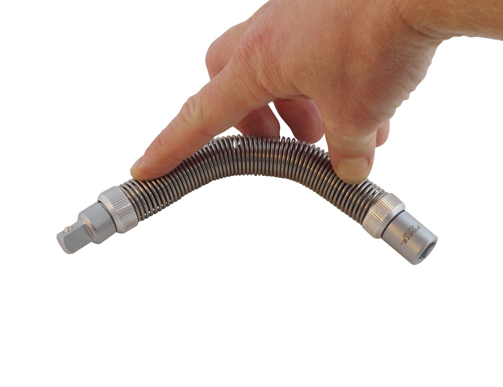 Steckschlüssel Verlängerung 1/2" biegsam flexibel 225 mm flexible Steck Nuss von FORCE