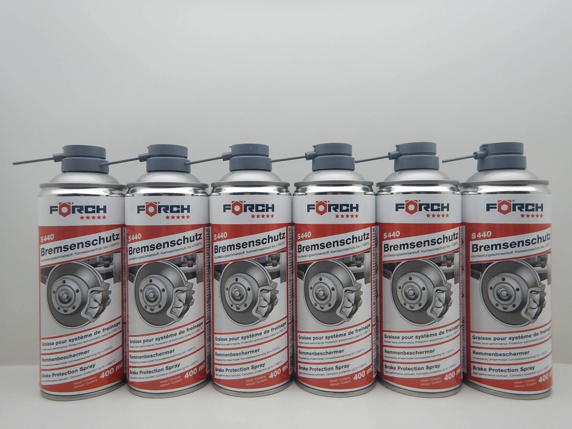 FÖRCH S440 MONTAGE BREMSENSCHUTZ SPRAY BREMSENSPRAY BREMSEN SERVICE 400ML (6) von FORCH