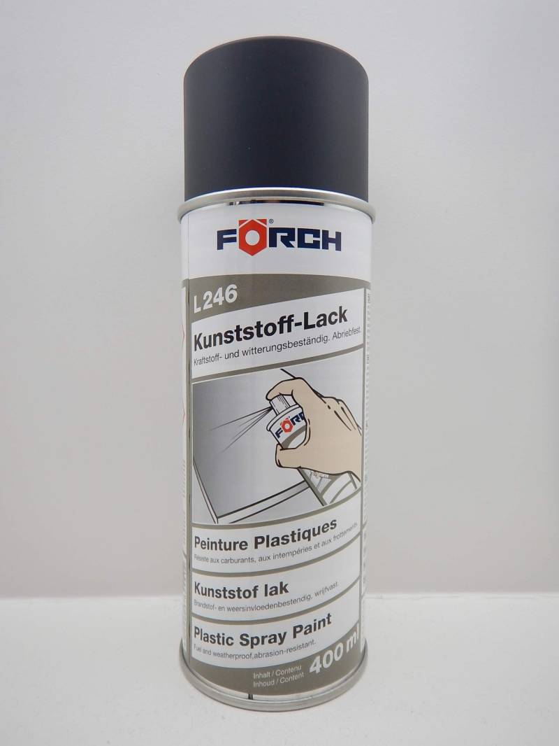 FORCH Kunststoff Lack L246 Spray SPRAYDOSE KUNSTSTOFFLACK ANTHRAZIT 400ml (1) von FORCH