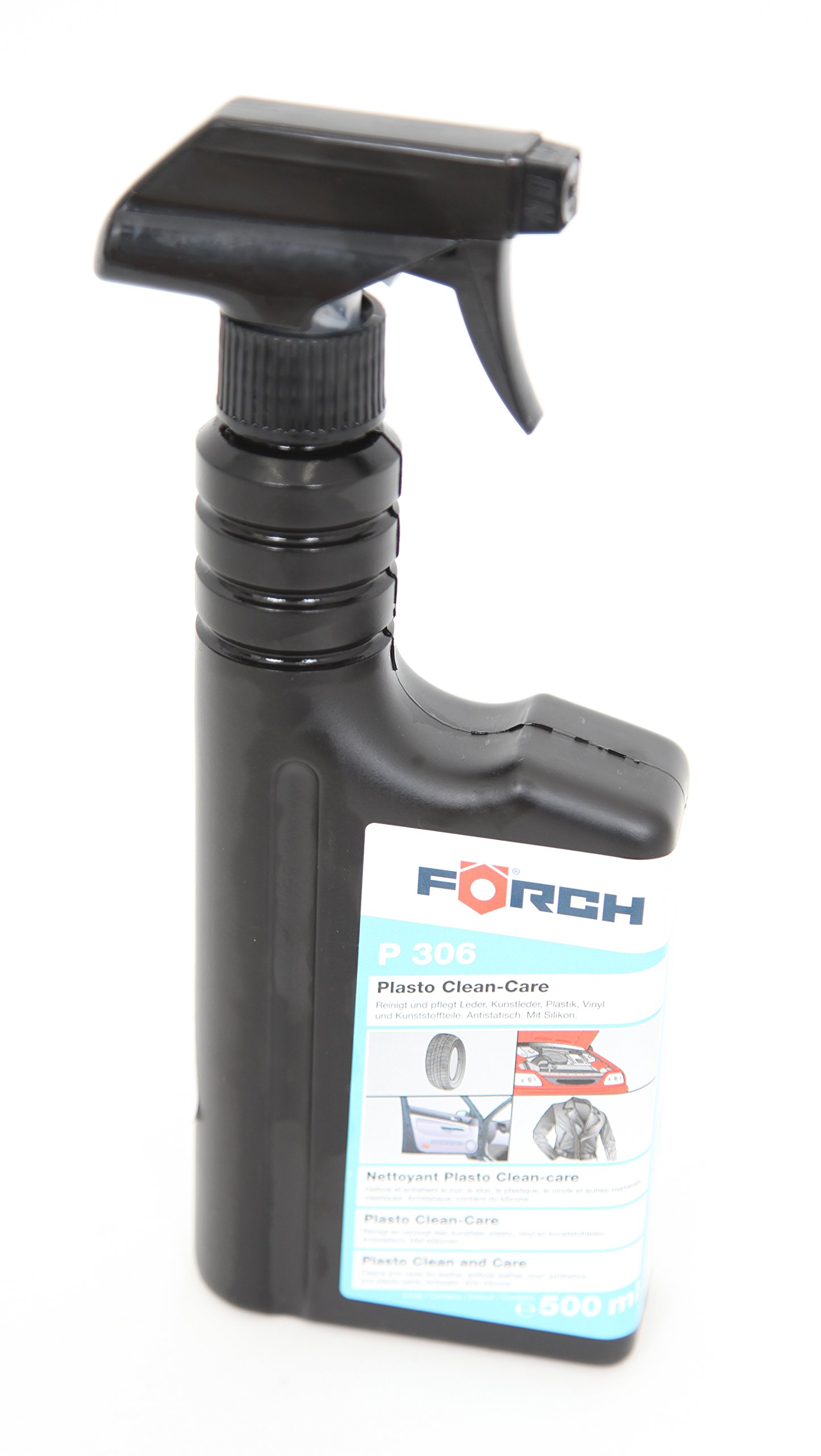 Förch Plasto Clean-Care P306 Cockpit Leder Kunststoff Gummi Pflege Reiniger Auto von FORCH