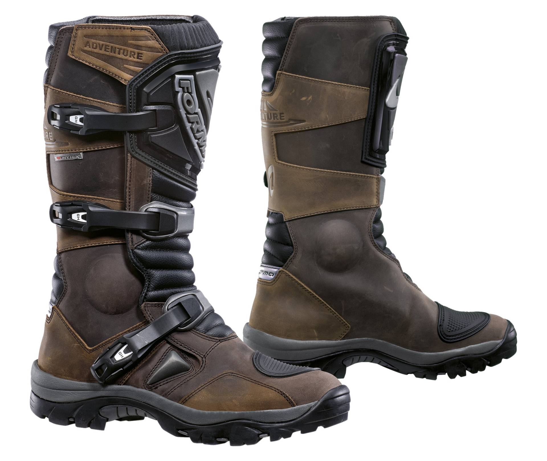 Forma Motorrad-Stiefel Adventure WP, Braun, 41 von FORMA