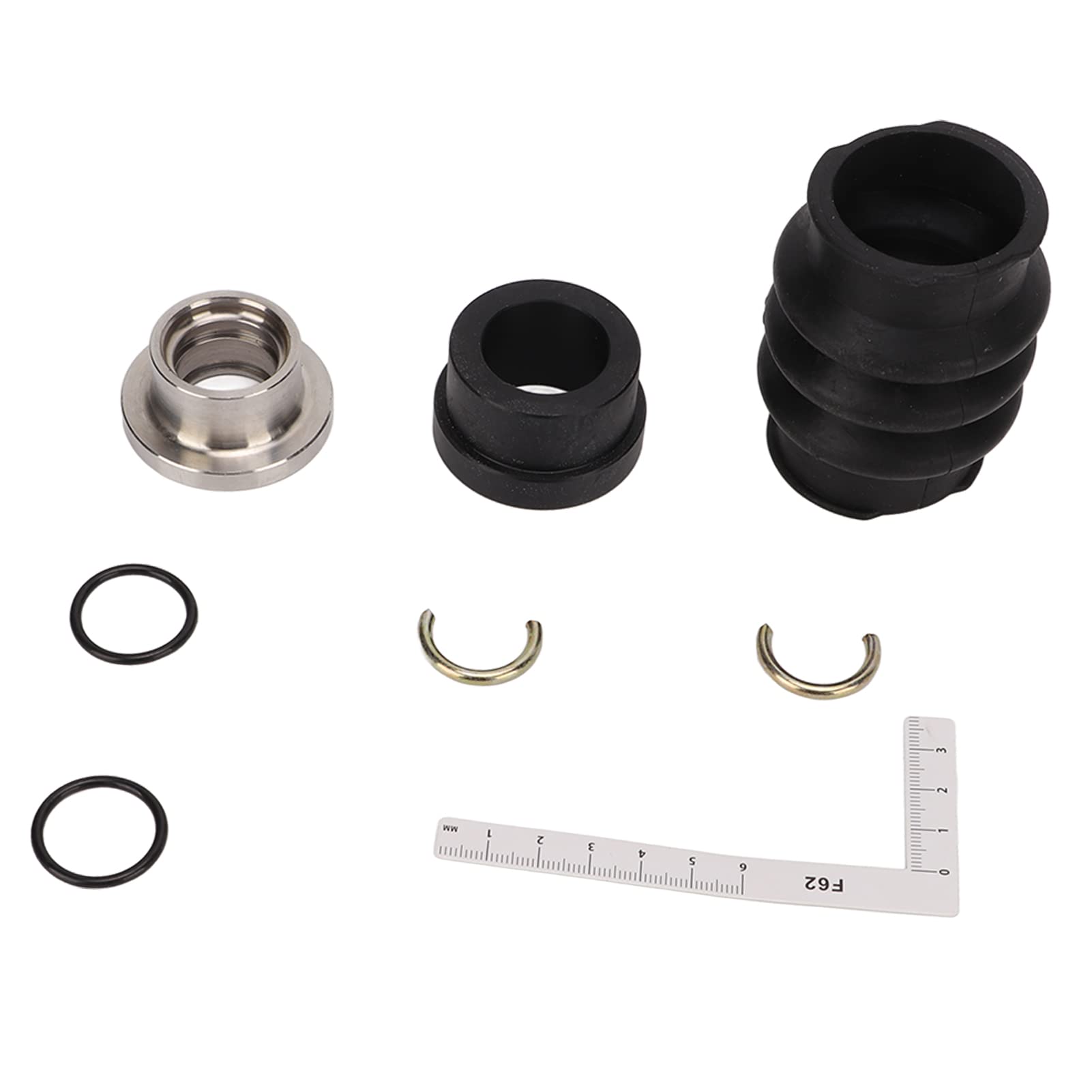 FOUF Carbon Seal Drive Line Rebuild Repair Kit, 8-teiliges Carbon Ring Seal Drive Line Rebuild Kit, 272000042 Rubber Yacht Zubehör Ersatz für Sea DOO All 787 800 SP SPI SPX XP GTX GSX GTS von FOUF