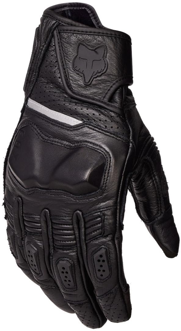 FOX Bomber Pro Adv Motocross Handschuhe, schwarz/grau, 2XL von FOX