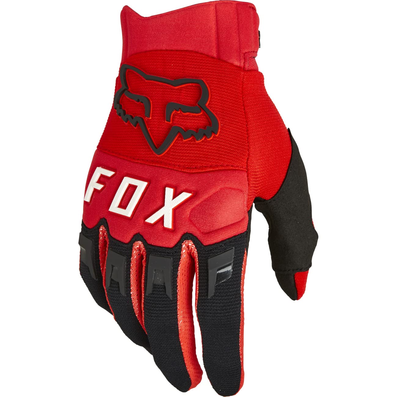 FOX Dirtpaw Motorrad Cross Enduro Fahrradhandschuhe, Fluoreszierendes Rot, XXL von Fox Racing