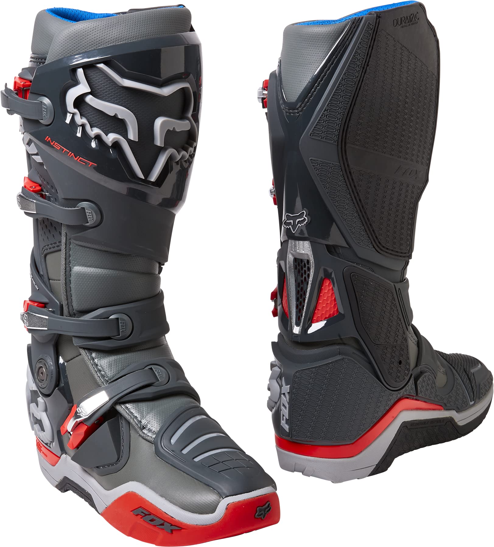 FOX Instinct Boot Grey/Red 11 von Fox Racing