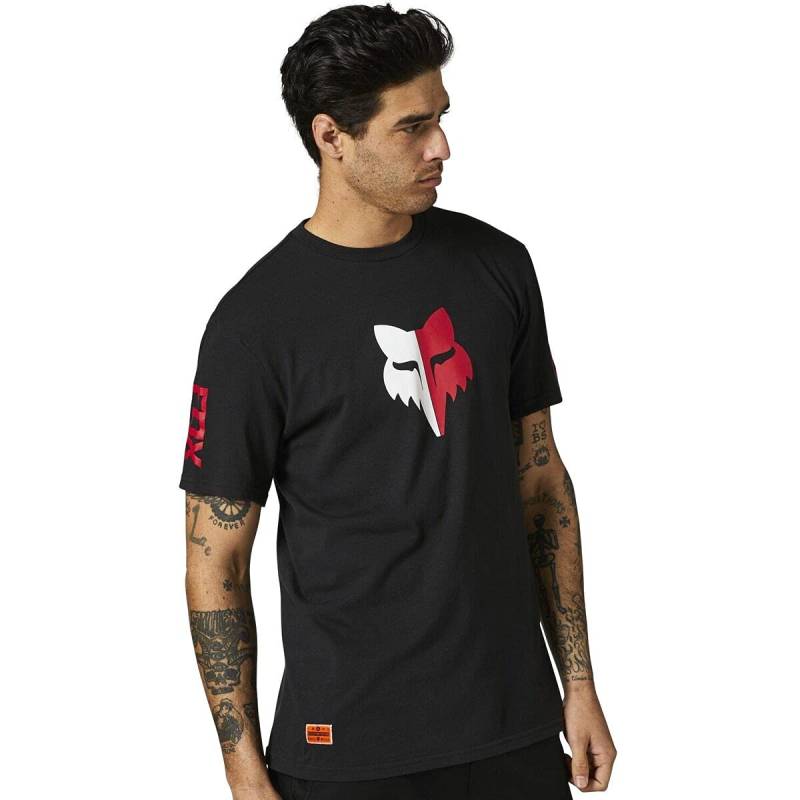 FOX Peril Basic Tee Black L von Fox Racing