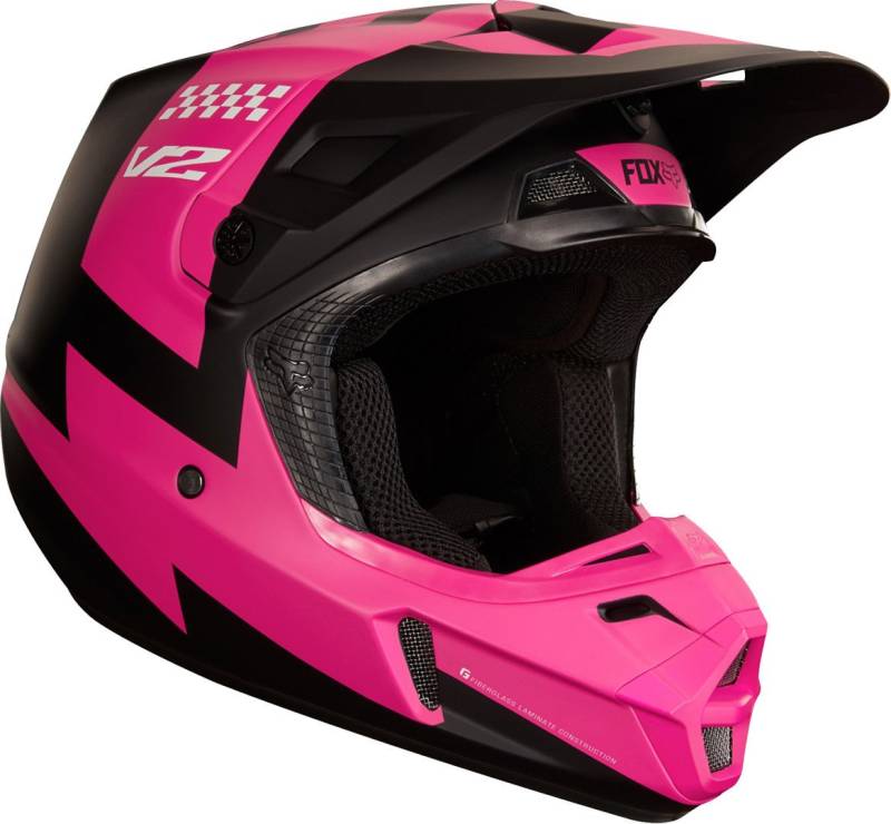 Fox Helmet V-2 Mastar, ECE Black von Fox Racing