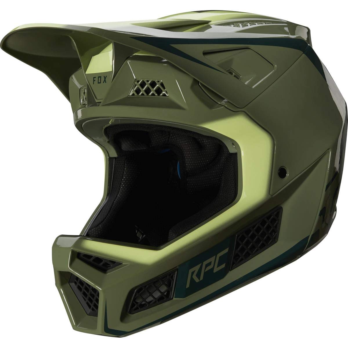 Fox Rampage Pro Carbon Helmet Daiz, Ce Pine L von Fox Racing