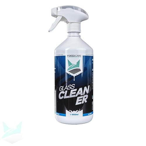 FOXED Care - Glass Cleaner Glasreiniger 1000 ml - Hochwertiger Auto Scheibenreiniger zur schlierenfreien Reinigung von FOXED