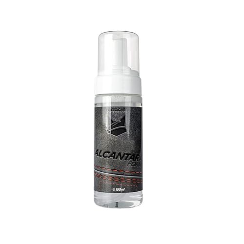 FOXED Care - Alcantara Foam Alcantarareiniger 150 ml - Spezial Alcantara Reiniger im praktischen Schaumspender von FOXED