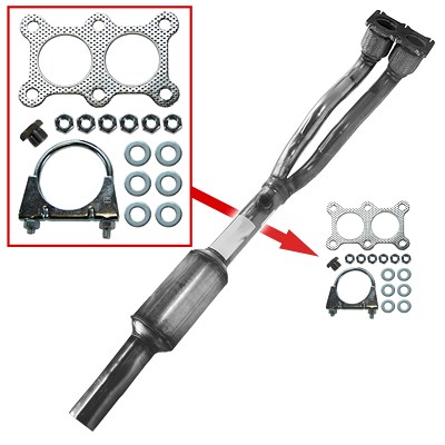 Fppl Katalysator [Hersteller-Nr. BM90694H] für Audi, Seat, Skoda, VW von FPPL