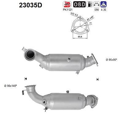 Fppl Katalysator [Hersteller-Nr. 23035D] für Jeep von FPPL