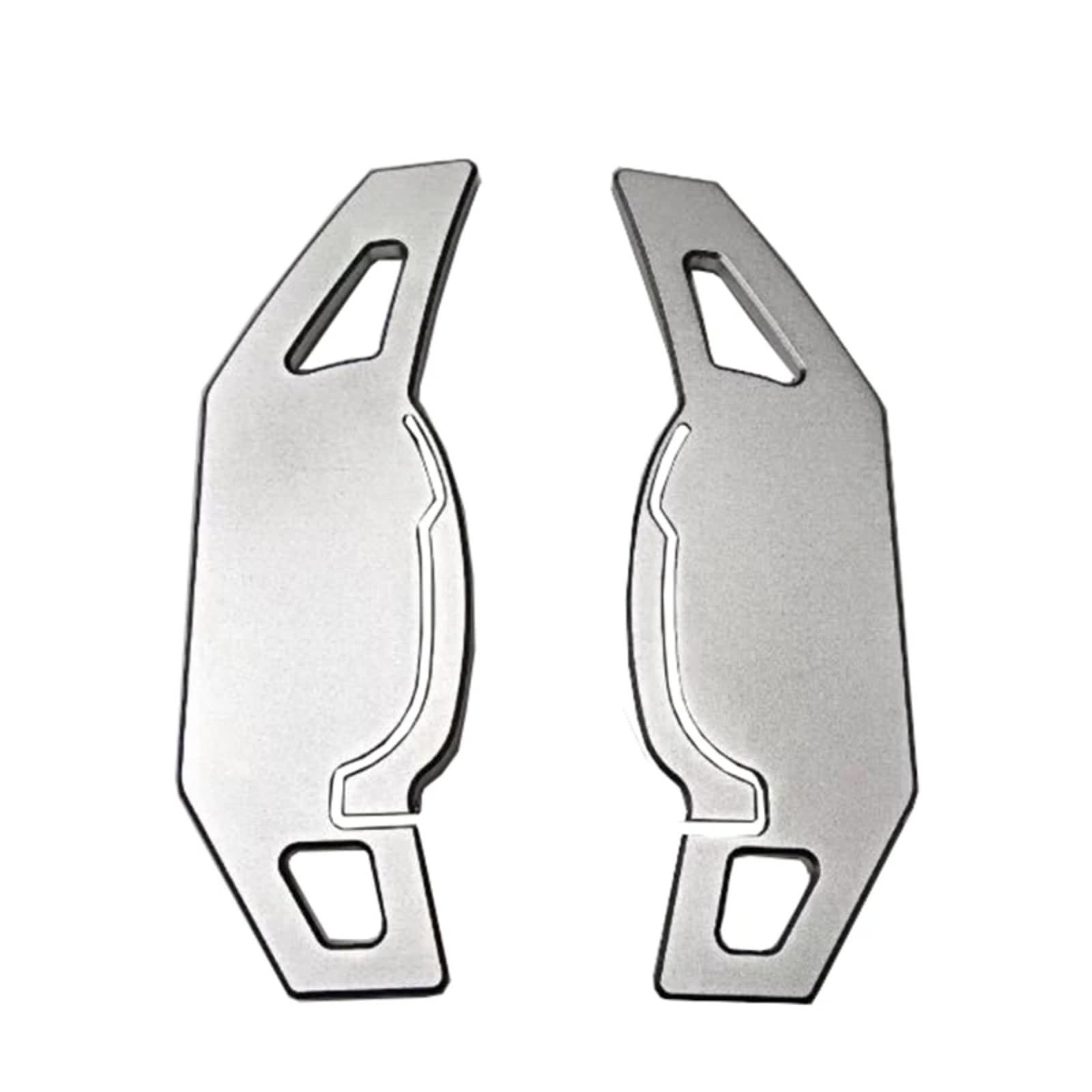 Car Shift Paddles Kompatibel Mit Für RS3 2015 2016 Auto-Lenkrad-Schaltwippenverlängerung Aluminium-Schaltwippe 2-teilige Verlängerungs-Schaltwippe(Silver) von FPQOVV