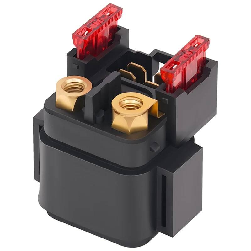 FPQOVV Motorcycle Starter Relay Kompatibel Mit Bruin 350 Für YFM350 Für Rhino 660 YXR660 2004 2005 2006 ATV Batterie-Isolator Spannungsempfindlich Für Relais 5EK-81940-00-00 von FPQOVV