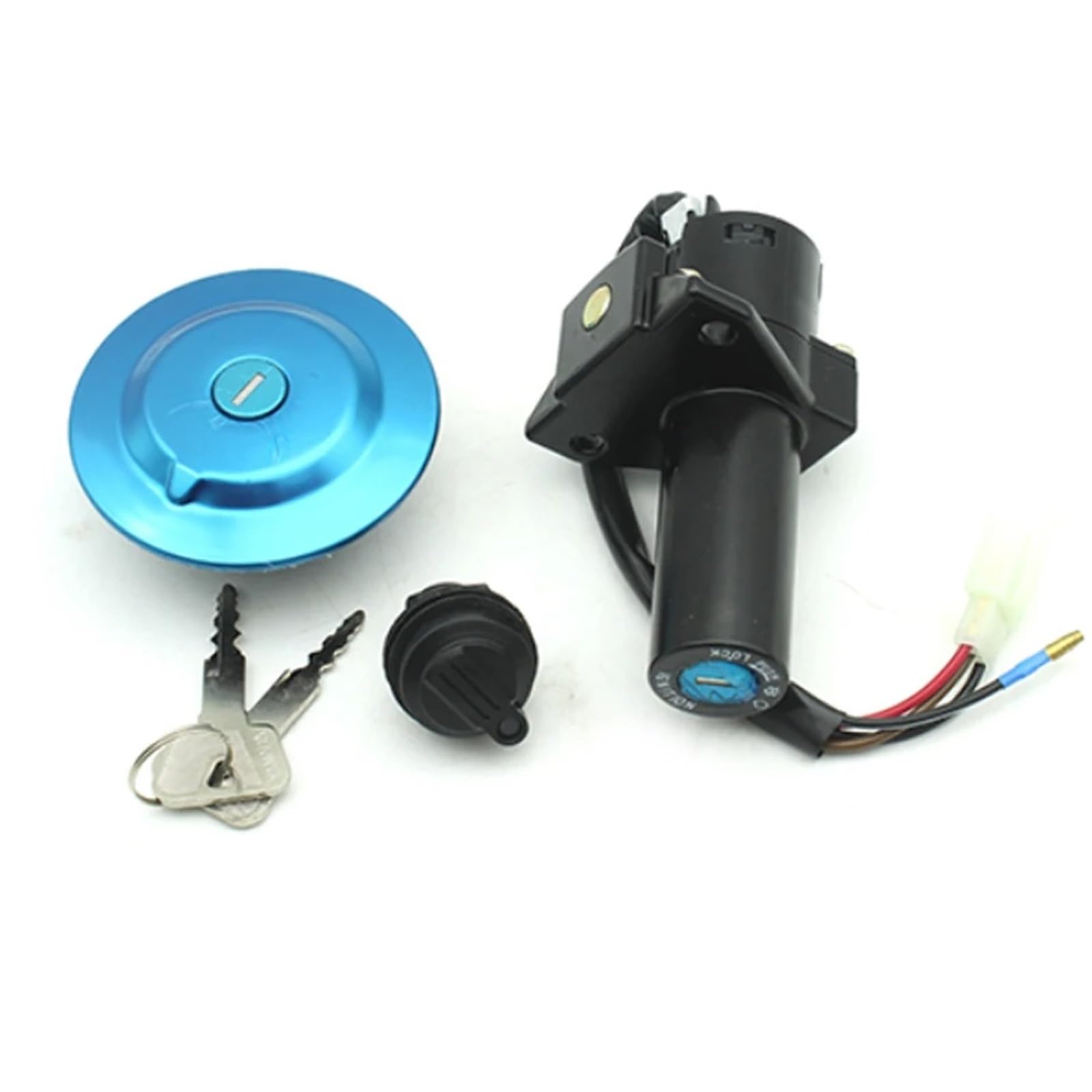 FPQOVV Motorrad Zündschlüssel Schalter Kompatibel Mit YBR125 2002 2003 2004 2005 2006 2007 2008 2009 2010 2011 2012 2013 Motorradschloss Zündschlossschloss Tankdeckelschloss Schlüsselsatz FPQOVV Motorrad Zündschlüssel Schalter Kompatibel Mit YBR125 2002 2003 2004 2005 2006 2007 2008 2009 2010 2011 2012 2013 Motorradschloss Zündschlossschloss Tankdeckelschloss Schlüsselsatz von FPQOVV