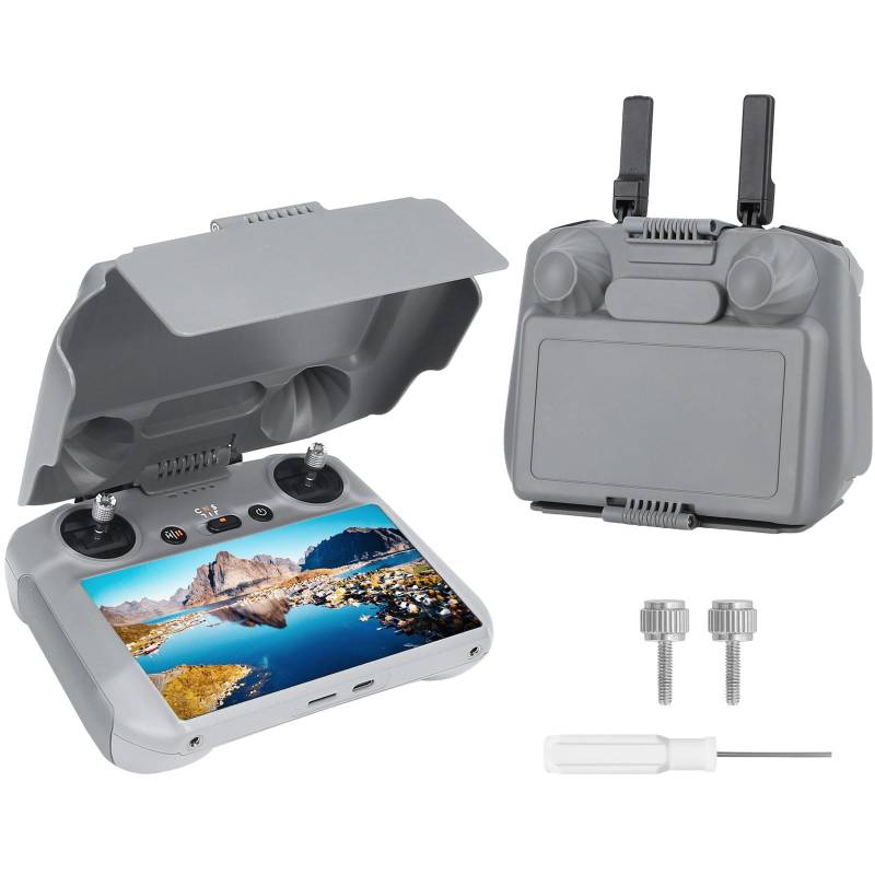 FPVtosky RC 2 Controller Sun Hood Cover für DJI Mini 4 Pro, DJI RC 2 Joysticks Protector für DJI Ari 3 Zubehör, Dji Mini 4 Pro Drone Controller Bildschirmschutz, DJI Mini 4 Pro Zubehör von FPVtosky