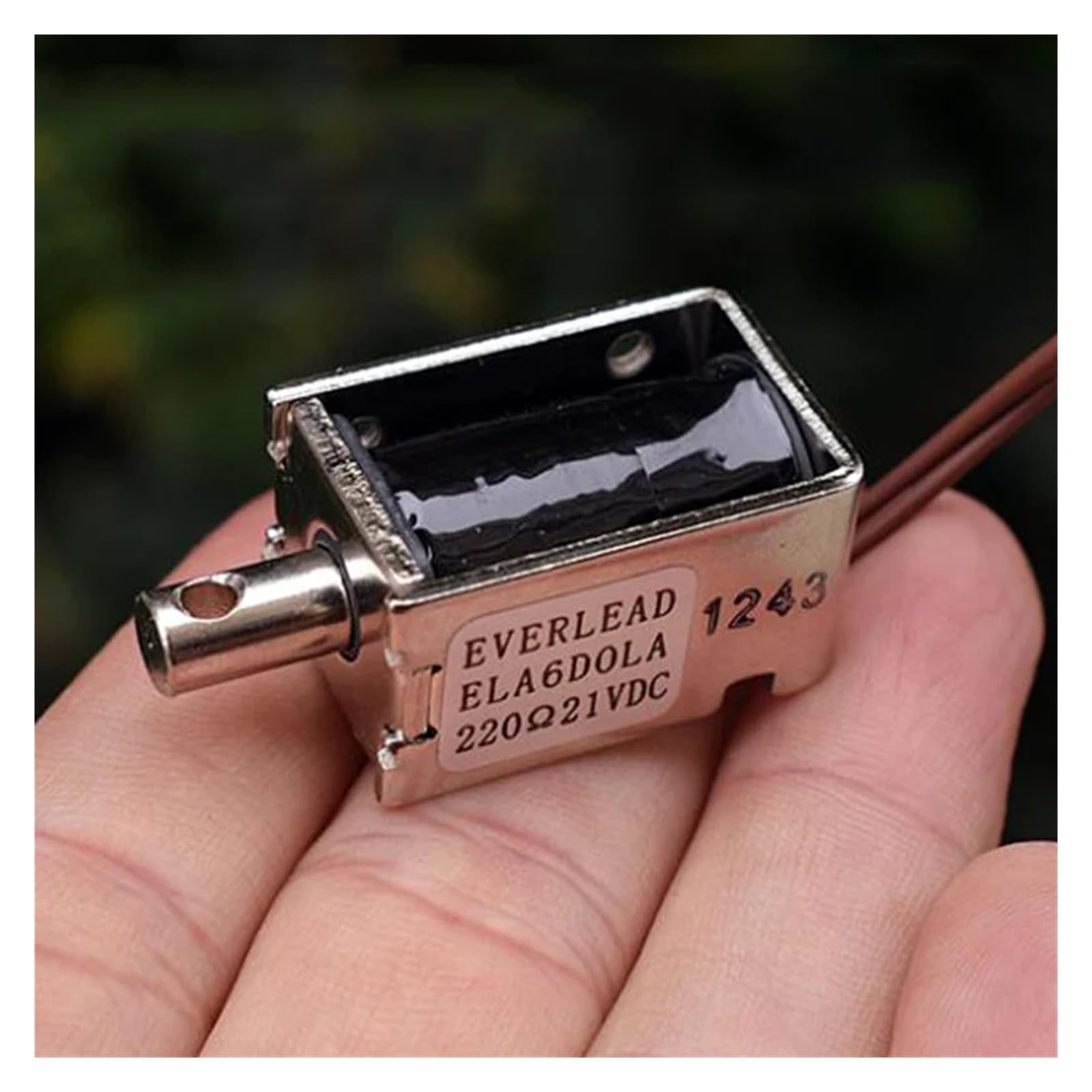 0628L 16mm*19mm Solenoid Electromagnet DC 18V-24V Push-Pull Open Frame Suction Type Magnet Stroke 16mm von FQHIDMOMX