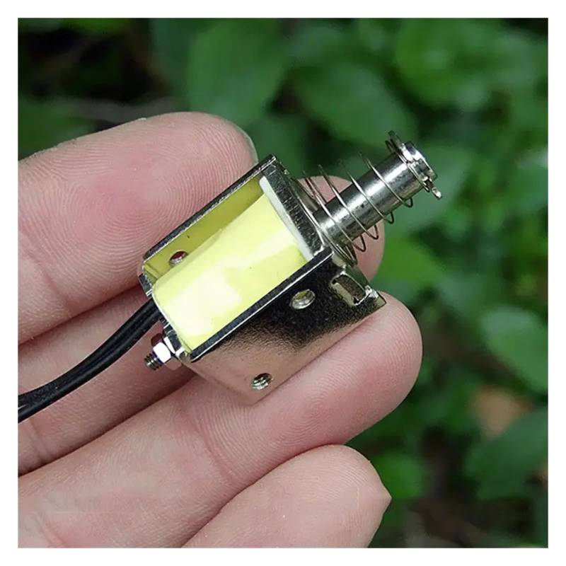 DS-0520S Stroke 9mm DC 12V Push Pull Through Type Rod Magnet Open Frame Solenoid Household Electromagnet von FQHIDMOMX