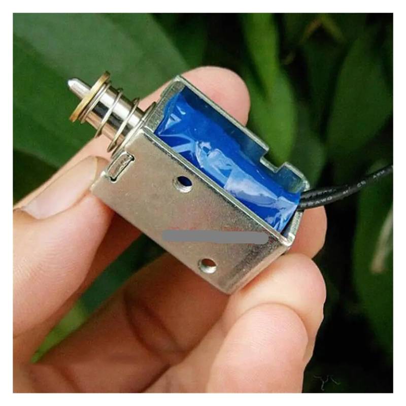 Household Spring Magnet DC 12V DC Solenoid Electromagnet Push Pull Type Impact Magnet Strok 6mm von FQHIDMOMX