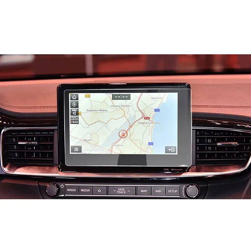 FQUIPCLU Navigation Schutzfolie Für Ceed CD GT 2019 2020 Telluride 8 Zoll Auto Navigation Screen Protector Auto Innen Zubehör von FQUIPCLU