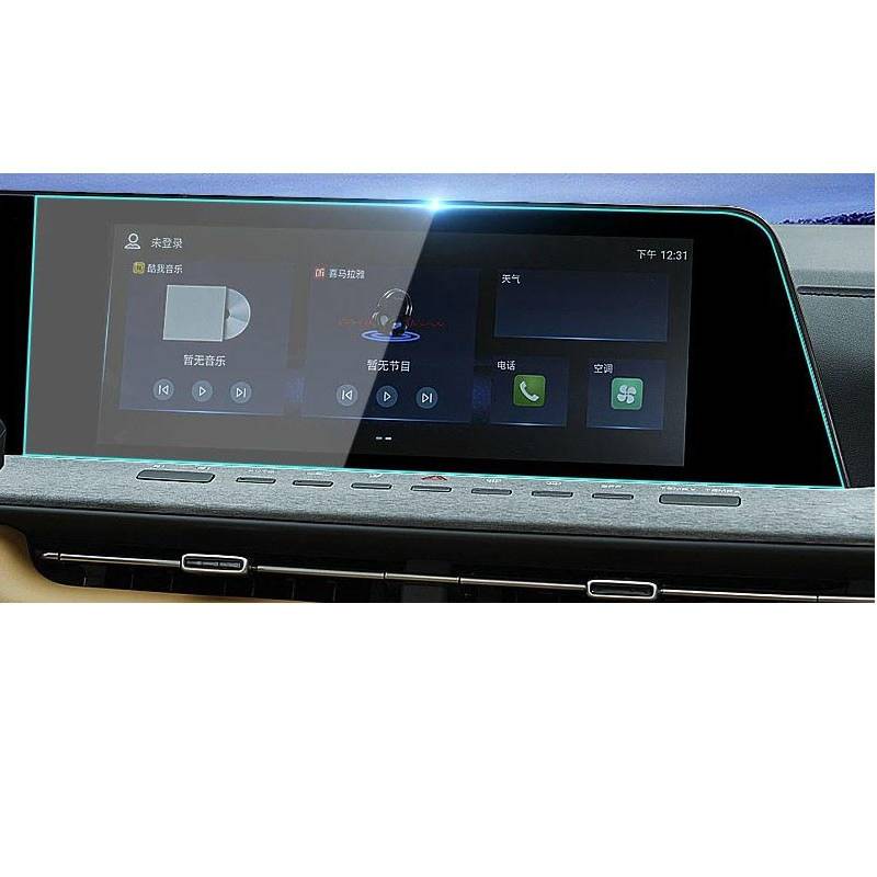 FQUIPCLU Navigation Schutzfolie Für Changan Hunter Plus 2023 2024 Auto-Armaturenbrett-GPS-Navigationsbildschirm LCD-Bildschirm (Navigationsbild) von FQUIPCLU