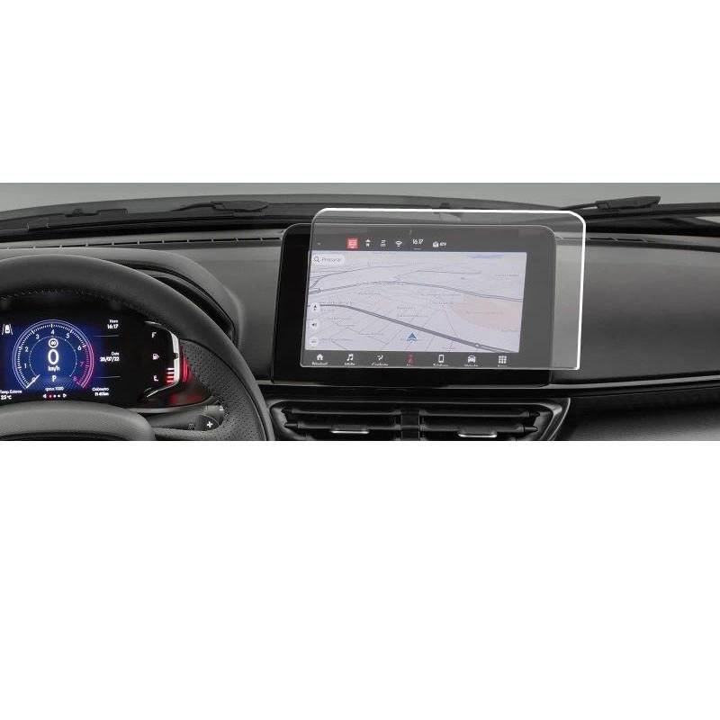 FQUIPCLU Navigation Schutzfolie Für FIAT Fastback 2024 10 Zoll Auto-Infotainmentsystem GPS-Navigation Innenausstattung von FQUIPCLU