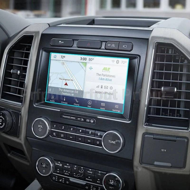 FQUIPCLU Navigation Schutzfolie Für Ford Expedition 2020 2021 Auto GPS-Navigationsfilm LCD-Bildschirm Anti-Kratz-Film Zubehör von FQUIPCLU