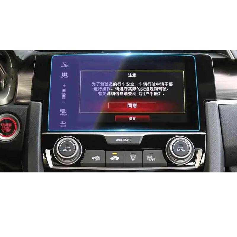 FQUIPCLU Navigation Schutzfolie Für Honda Civic 2016-2020 Auto-Touchscreen-GPS-Navigationsbildschirm-Schutzfolie aus gehärtetem Glas von FQUIPCLU