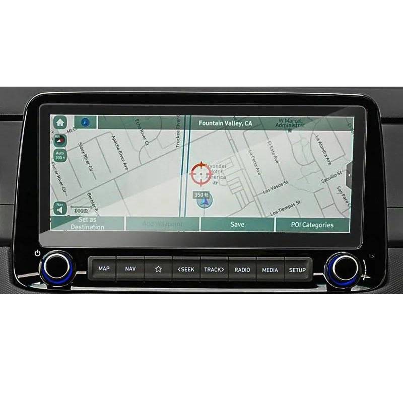 FQUIPCLU Navigation Schutzfolie Für Hyundai KONA Kauai 2021 10,25 Zoll Auto Radio GPS Navigation Gehärtetem Bildschirm Glas Schutz von FQUIPCLU