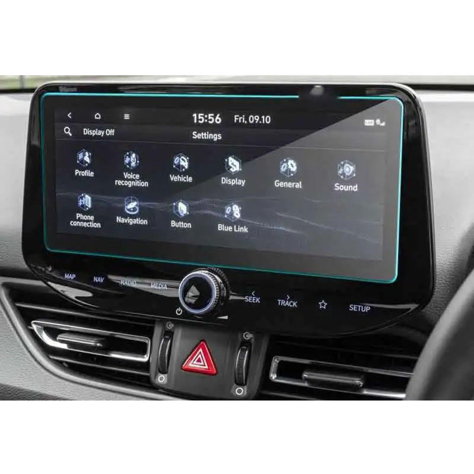 FQUIPCLU Navigation Schutzfolie Für Hyundai i30 PD FL 10,25 Zoll Auto-GPS-Navigationsbildschirm 2020 2021 von FQUIPCLU