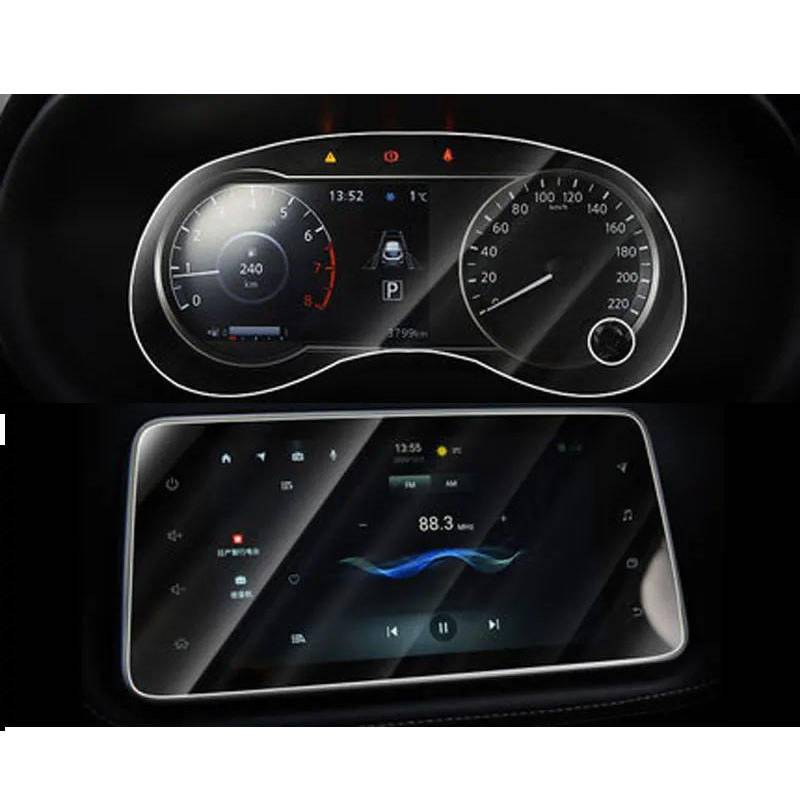 FQUIPCLU Navigation Schutzfolie Für Nissan Kicks 2017–2020 Autonavigations-Displayschutzfolie, LCD-Touchscreen (GPS und Instrument) von FQUIPCLU