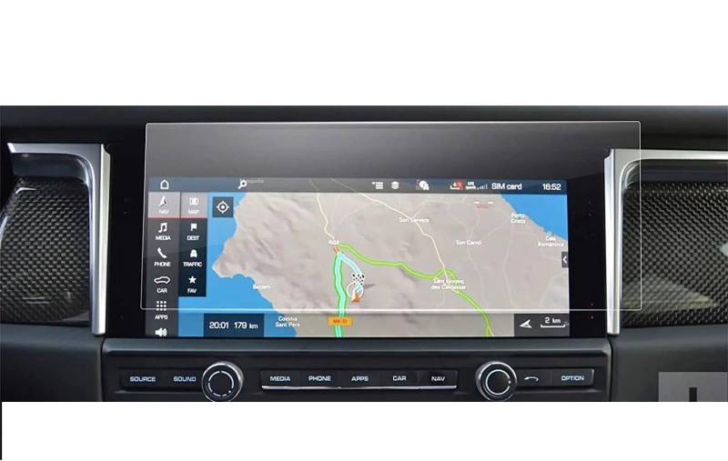 FQUIPCLU Navigation Schutzfolie Für Porsche Macan 2019-2023 10,9 Zoll Autoradio GPS Navigation Innenraumschutzfolie von FQUIPCLU