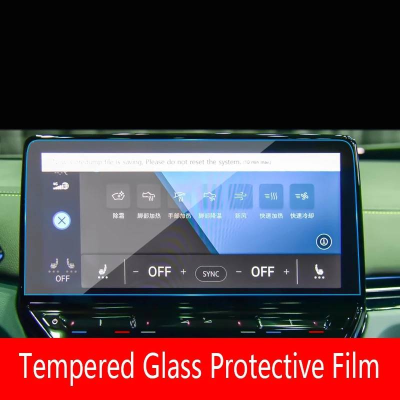 FQUIPCLU Navigation Schutzfolie Für VW ID.4 ID.4X Cockpit 2020 2021 10,1 Zoll Autoinstrument GPS-Navigationsbildschirm Schutzfolie (für Instrument) von FQUIPCLU