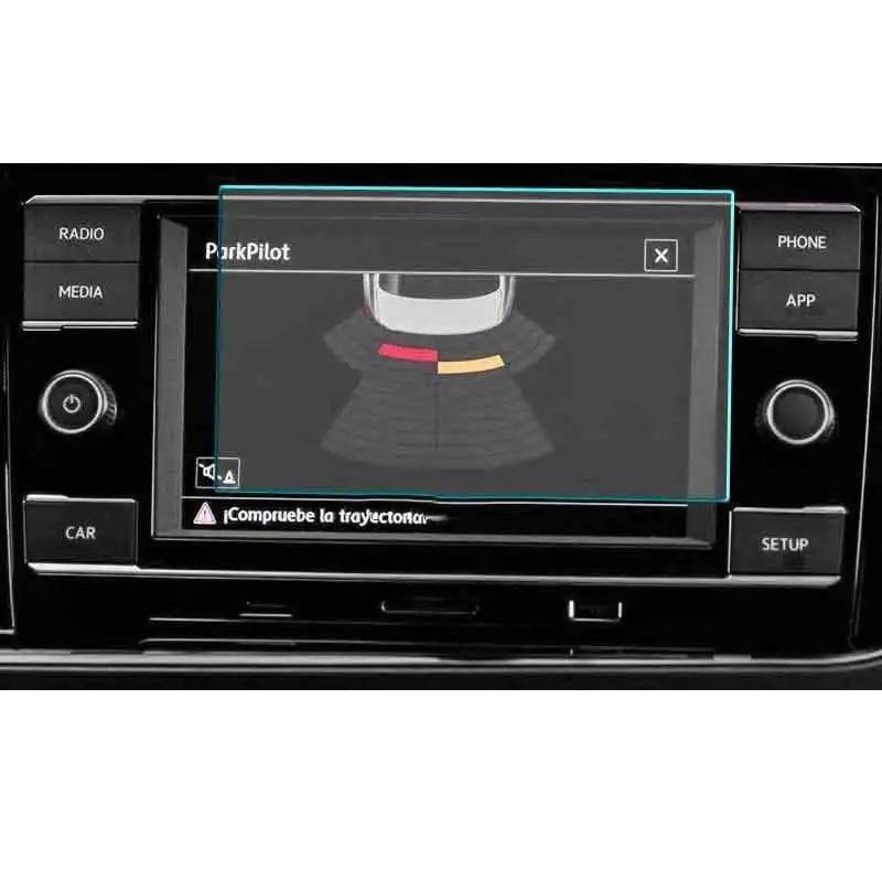 FQUIPCLU Navigation Schutzfolie Für VW Virtus 2019 6,5 Zoll Autoradio GPS Navigation Gehärtetes Glas Displayschutzfolie von FQUIPCLU